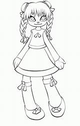 Doll Coloring Pages Rag Creepy Annabelle Drawing Draw Moonchild Tsukiko Lines Drawings Anime Deviantart Too Comments Easy Coloringhome sketch template