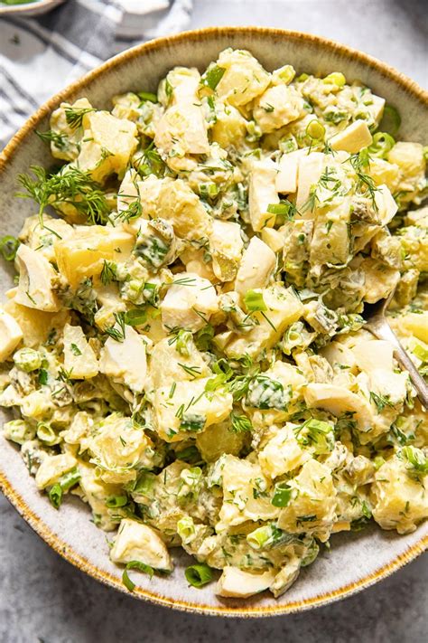 Dill Potato Salad Recipe Vikalinka