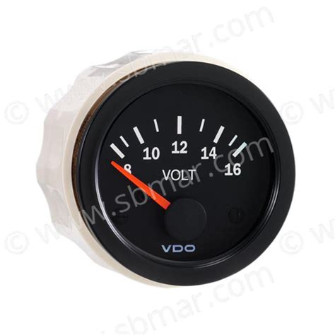 vdo   voltage gauge seaboard marine