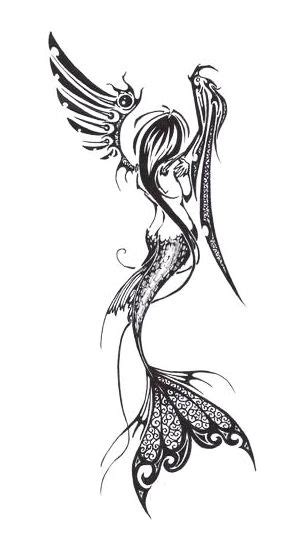 Angel Mermaid Mermaid Tattoo Designs Mermaid Tattoos Tattoo Designs