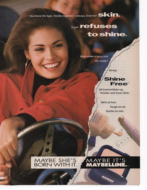 maybelline foundation classic full page print ad march   ebid united states