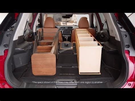 nissan  trail review cargo system  interior space youtube