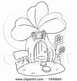 Outline Illustration Clover Coloring House Royalty Bnp Studio Rf Clip Clipart Plaque Elaineitalia Hearts Sweet Wood Over 2021 sketch template