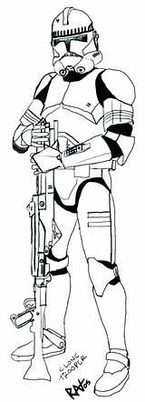 Clone Trooper Coloring Pages Drawing Phase Wars Star Drawings Paintingvalley Color Getcolorings Getdrawings sketch template