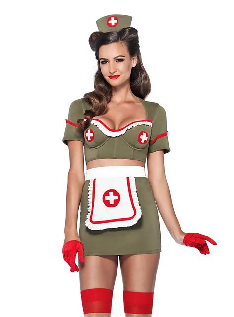sexy pin up krankenschwester kostüm