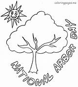 Arbor Coloring Pages Climate Getdrawings Getcolorings Drawing sketch template