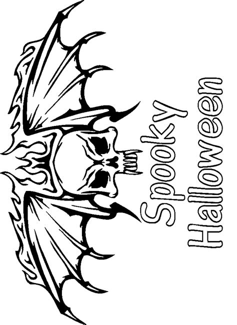 scary halloween coloring pages  teens   scary