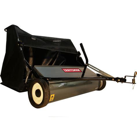 craftsman  universal tow sweeper lawn garden tractor