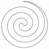 Spiral Christmas Coloring Spirals Pages Paper Craft Trace Activityvillage Sheet Crafts Open Shapes Easy Corner Science Search Lines Children Again sketch template