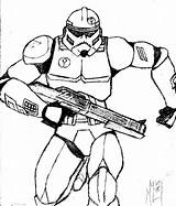 Clone Wars Coloring Trooper Star Pages Assassin Sketch Troopers Stormtrooper Captain Drawing Rex Color Commander Print Drawings Printable Deviantart Getcolorings sketch template