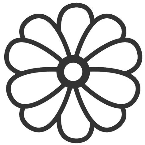 flower coloring page coloring home