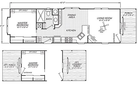 floor plans single wide mobile homes image