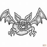 Tegninger Flaggermus Fargelegging Fargelegge Supercoloring Bats Categories sketch template