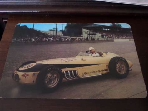 pat oconnor ansted rotary special  jumbo indy  vintage postcard
