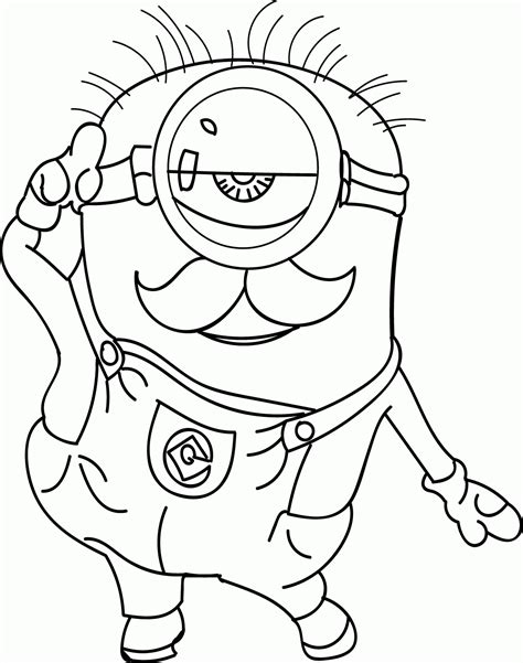 lots  minions coloring pages coloring home