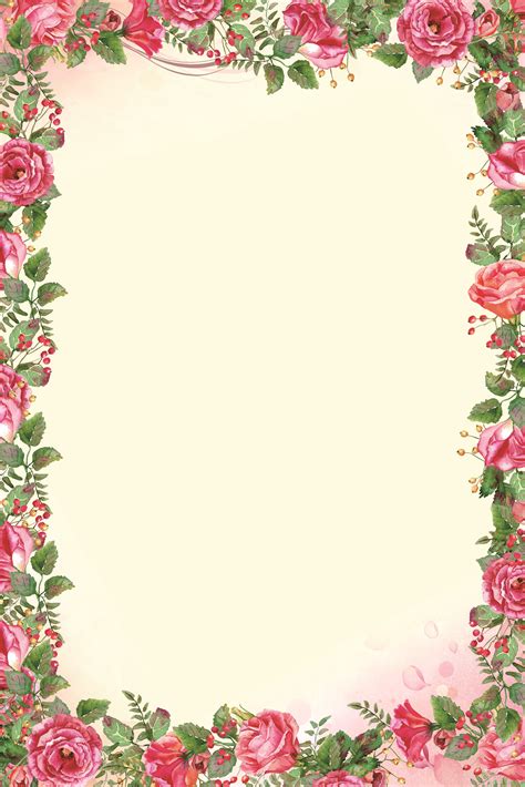 moldura fotografia de representacao de criacao decoracao flor design imagem de plano de fundo
