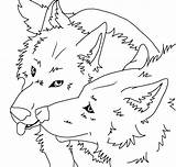 Wolves Furry Lineart Wolfblood Rhydian Maddy Winged Coloringhome Develop Coloring Coloringfolder sketch template