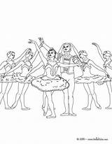 Ballet Coloring Pages Position Positions Dancers Final Arabesque Hellokids Color Ballerina Class Print Kids Getdrawings Getcolorings Drawing sketch template