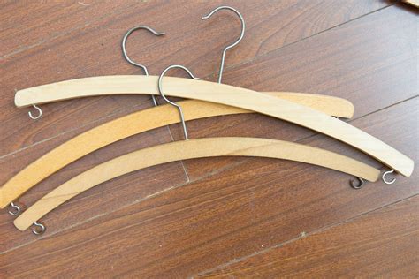 wood shirt hangers vintage clothing hangers  toronto canada
