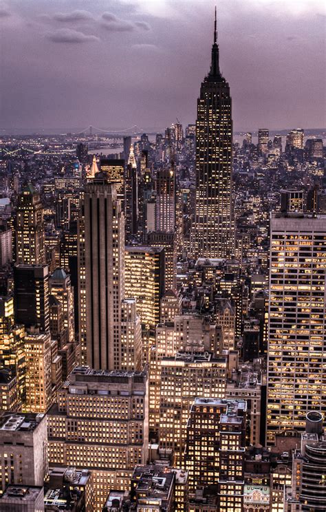 empire state building  dusk dave wilson photography
