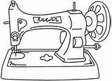 Sewing Machine Vintage Drawing Embroidery Pages Coloring Machines Color Sketch Antique Stitchery Designs Colouring Urban Threads Line Sew Urbanthreads Patterns sketch template