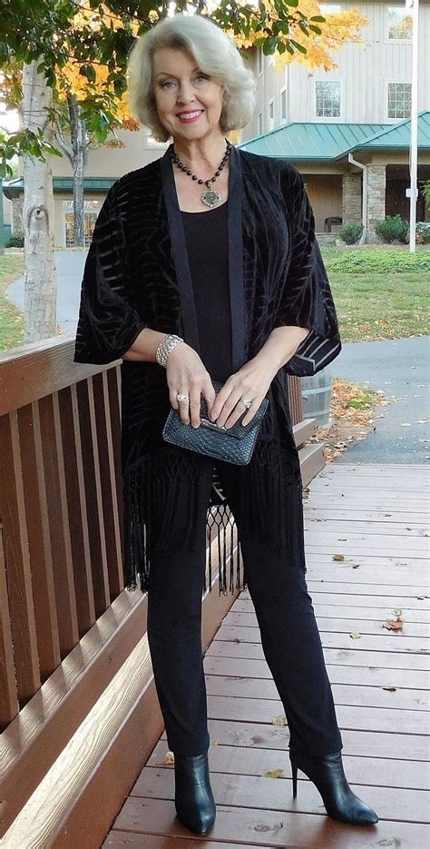 dinner date stylish outfits for women over 50 older women fashion