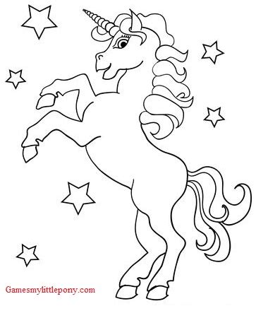 unicorn coloring riding coloring page   pony coloring pages