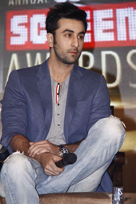 ranbir kapoor at the 19th annual screen awards press conference in