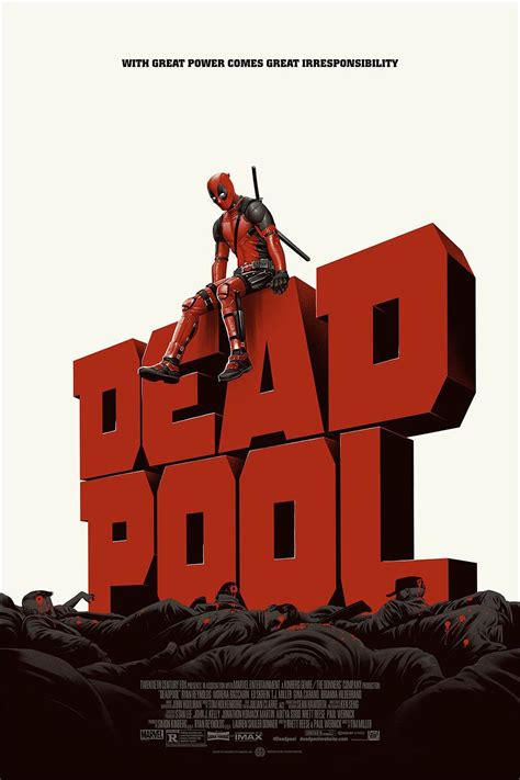 Deadpool Superhelden Plakat Deadpool Film Alternative