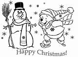 Pooh Winnie Navidad Weihnachten Feliz Winni Malvorlagen Beste Malvorlage Freunde Einzigartig Sammlung Navideños Snowflakes Muñeco Nieve Tigger Abr Dic Páginas sketch template