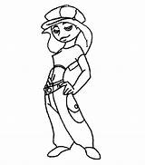 Kim Possible Coloring Pages Coloringpages1001 sketch template