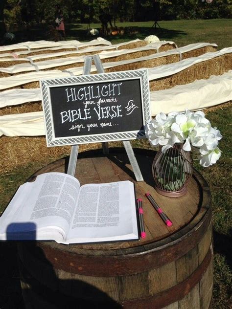 pin  elmora evans  wedding bible verse signs table decorations decor