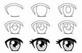 Eyes sketch template