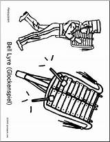 Glockenspiel Getdrawings Drawing sketch template