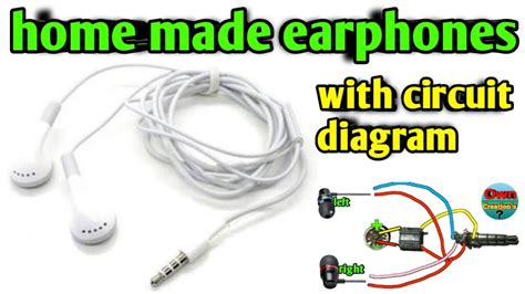 earphones  home earphone circuit diagram earphone kaise banaye youtube
