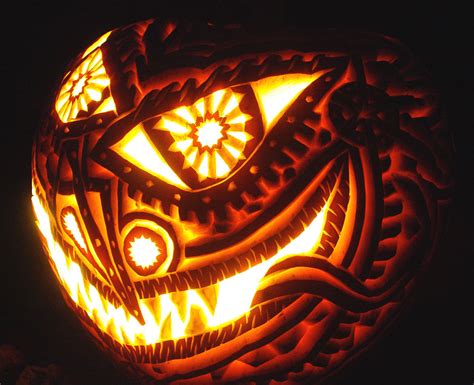 cool creative scary halloween pumpkin carving ideas