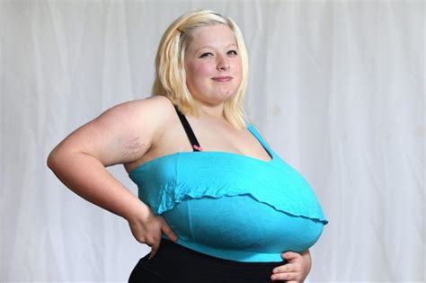 woman with giant 42n breasts told by doctors her boobs aren t big