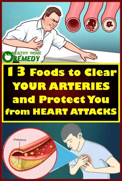 foods  clear  arteries  protect   heart attacks