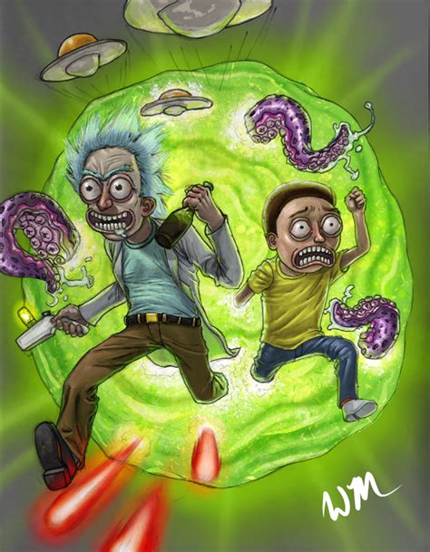 A Rick And Morty Art By Willmayesart On Newgrounds