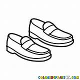 Moccasins Drawing Getdrawings Shoes Dibujos Colorear Para Draw Coloring sketch template