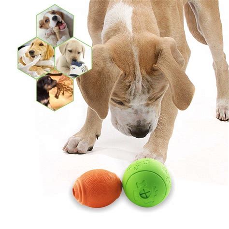 skileen treat balls soft rubber chew balls  dogs  puppies food