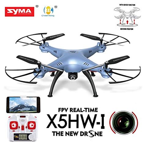 cheerwing syma xhw  fpv ghz ch rc headless quadcopter drone ufo  hover function hd