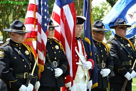 sheriffs office honor guard participates   mighty moo festival spartanburg