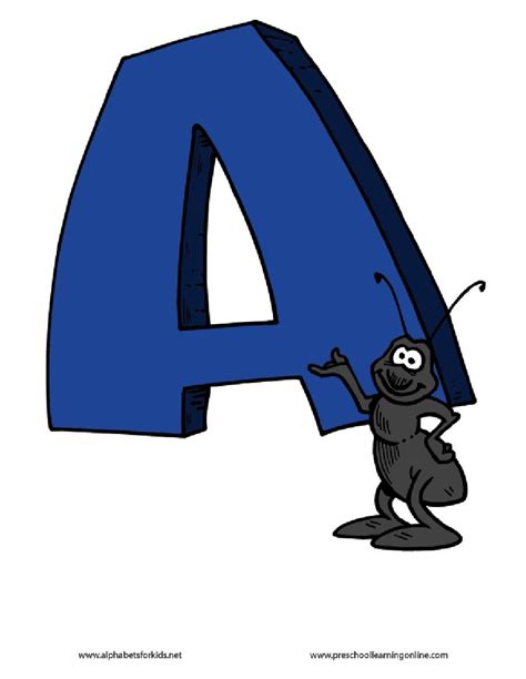 alphabet letter printasbles    teaching kids