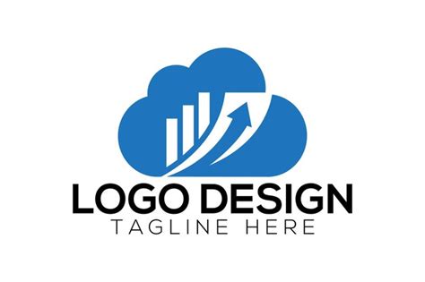 premium vector cloud marketing logo template
