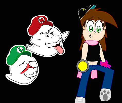 Domi Me And Mario And Luigi In Boo Form By
