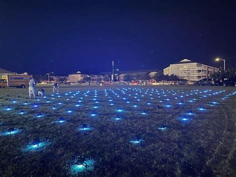drone show dazzles  ocean city maryland