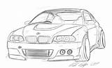 Bmw E46 M3 Widebody Sketch Drawings Mate Dazza Cars Sketches sketch template