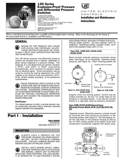 ue  series installation  maintenance instructions manual   manualslib