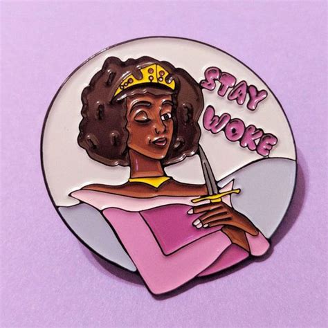 Feminist Disney Stay Woke Stay Woke Pin Black Lives Matter Pin